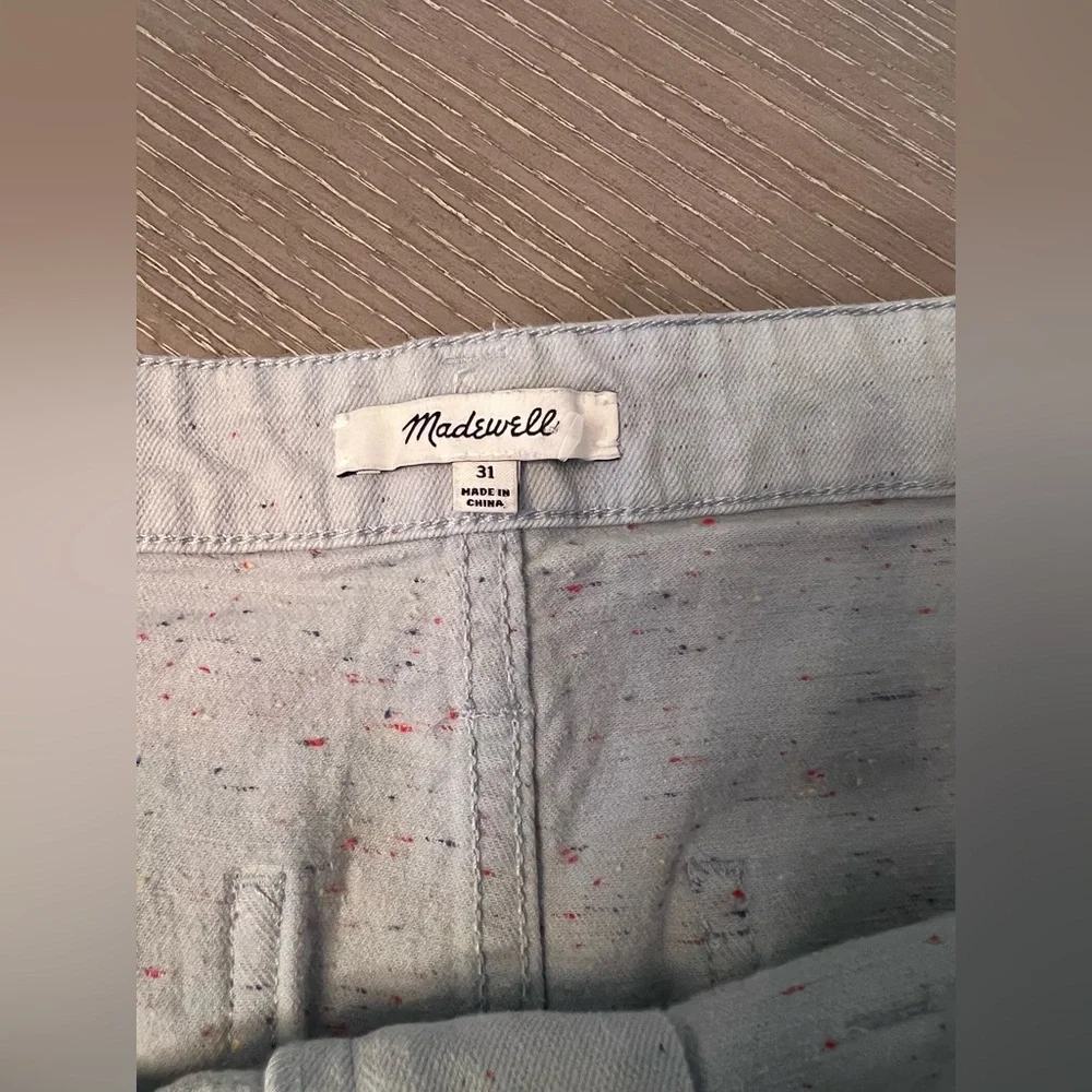 Madewell Light Gray Flare Jeans - Picture 12 of 13